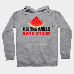 gaza - All the walls have got to go Hoodie